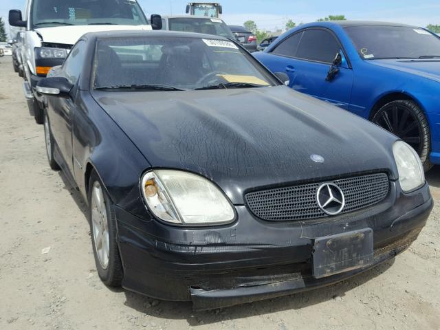 WDBKK49F61F205093 - 2001 MERCEDES-BENZ SLK 230 KO BLACK photo 1