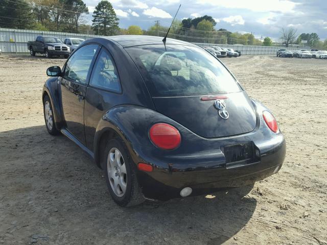 3VWCB21C62M406180 - 2002 VOLKSWAGEN NEW BEETLE 黑色 照片 3