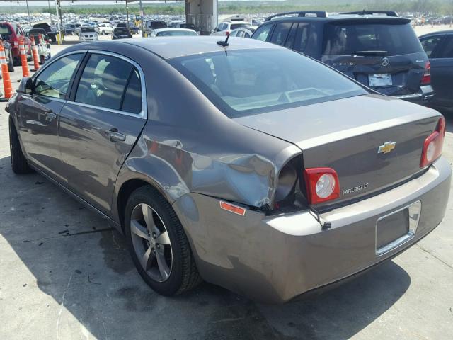 1G1ZC5E17BF338713 - 2011 CHEVROLET MALIBU 1LT ყავისფერი ფოტო 3