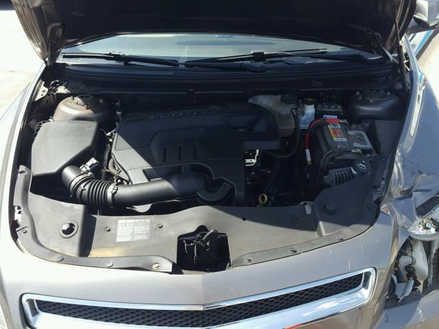 1G1ZC5E17BF338713 - 2011 CHEVROLET MALIBU 1LT ყავისფერი ფოტო 7