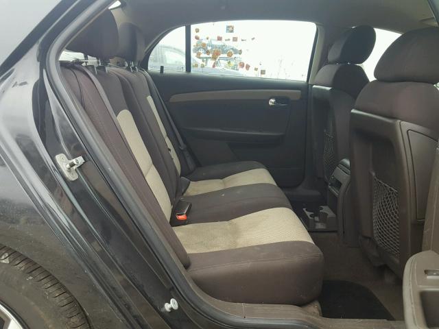1G1ZG57B88F234122 - 2008 CHEVROLET MALIBU LS შავი ფოტო 6