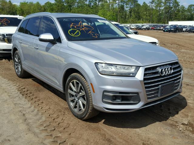 WA1LAAF71HD010071 - 2017 AUDI Q7 PREMIUM SILVER photo 1