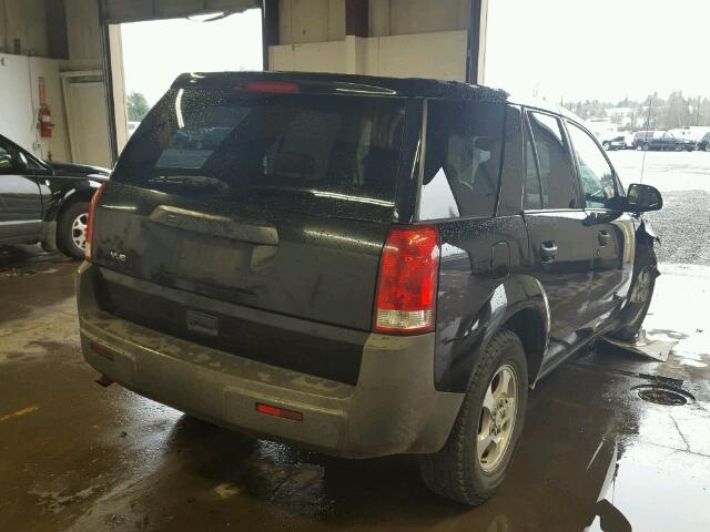 5GZCZ23D84S858032 - 2004 SATURN VUE BLACK photo 4