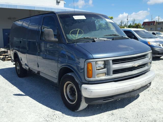 1GCGG25R6X1017080 - 1999 CHEVROLET EXPRESS G2 BLUE photo 1