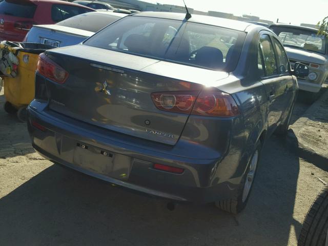 JA3AU16UX9U035867 - 2009 MITSUBISHI LANCER DE CHARCOAL photo 4