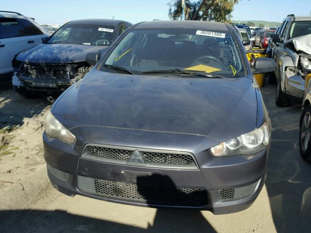 JA3AU16UX9U035867 - 2009 MITSUBISHI LANCER DE CHARCOAL photo 9