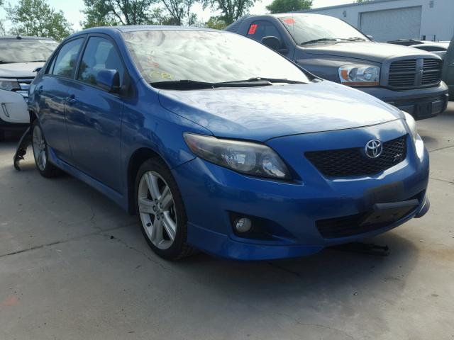 1NXBE40E19Z084571 - 2009 TOYOTA COROLLA XR 蓝色 照片 1