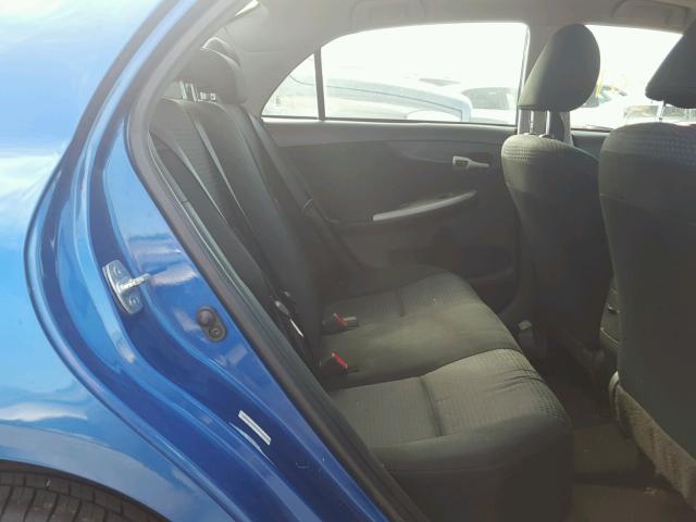 1NXBE40E19Z084571 - 2009 TOYOTA COROLLA XR 蓝色 照片 6