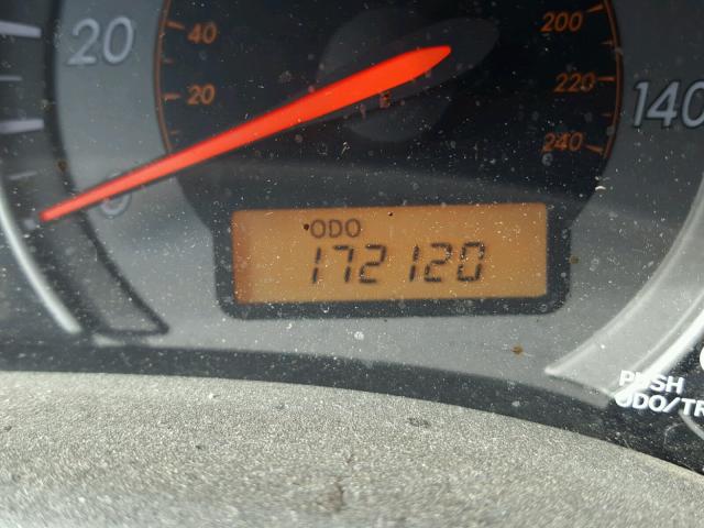 1NXBE40E19Z084571 - 2009 TOYOTA COROLLA XR 蓝色 照片 8