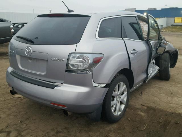 JM3ER293190237492 - 2009 MAZDA CX-7 SILVER photo 4