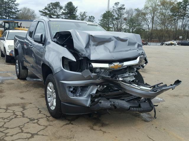 1GCHSCEA2J1141924 - 2018 CHEVROLET COLORADO L GRAY photo 1