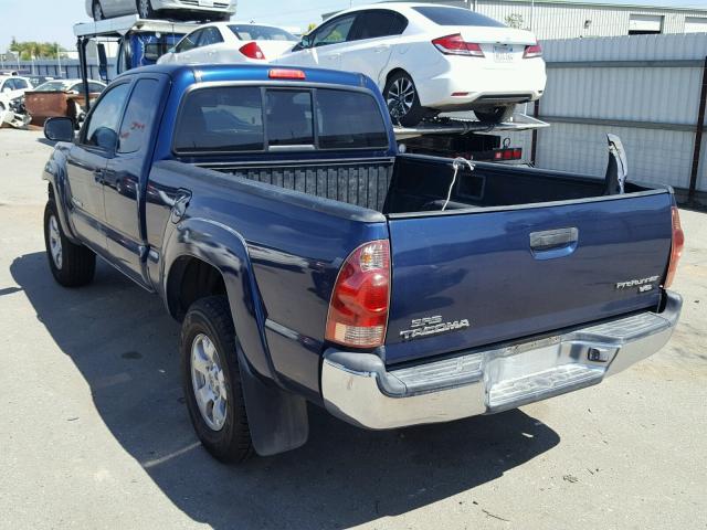 5TETU62N57Z416875 - 2007 TOYOTA TACOMA PRE BLUE photo 3