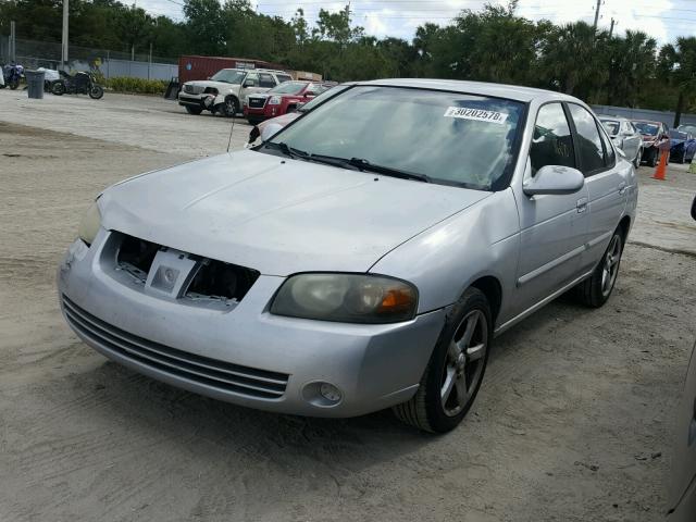 3N1CB51D36L552015 - 2006 NISSAN SENTRA 1.8 SILVER photo 2