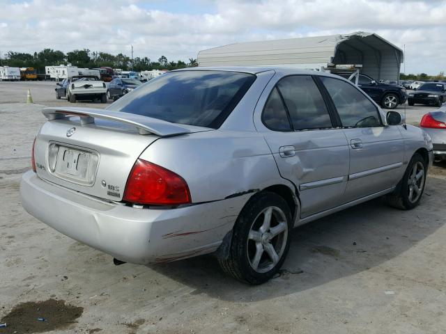 3N1CB51D36L552015 - 2006 NISSAN SENTRA 1.8 SILVER photo 4