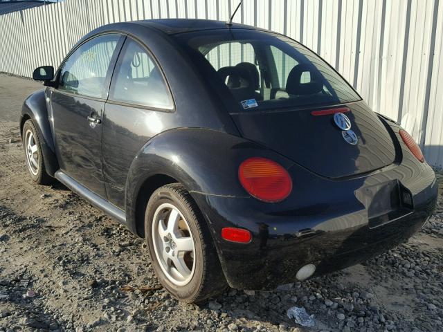 3VWCA21C9XM414543 - 1999 VOLKSWAGEN NEW BEETLE 黑色 照片 3