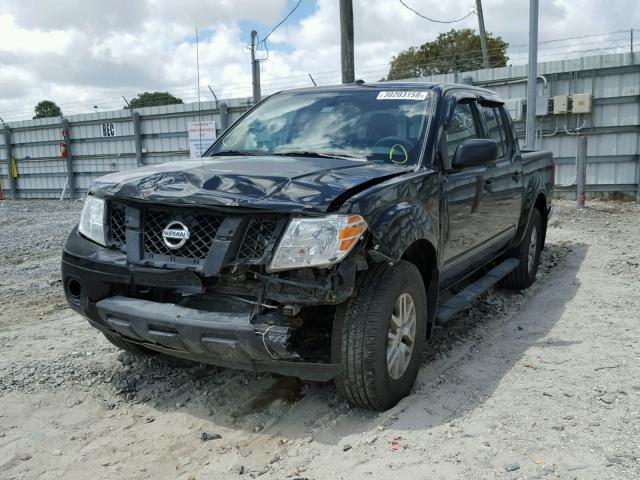 1N6DD0ER4HN742555 - 2017 NISSAN FRONTIER S BLACK photo 2