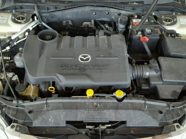 1YVFP80C845N31772 - 2004 MAZDA MAZDA6I GOLD photo 7