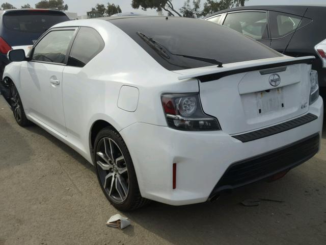 JTKJF5C72E3084250 - 2014 TOYOTA SCION TC WHITE photo 3