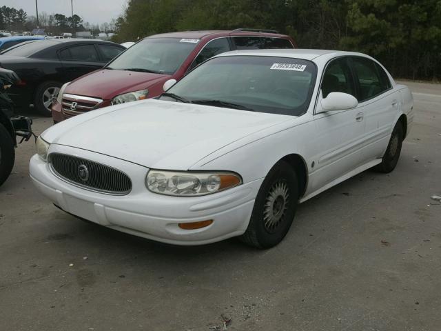 1G4HP54K1YU317535 - 2000 BUICK LESABRE CU WHITE photo 2