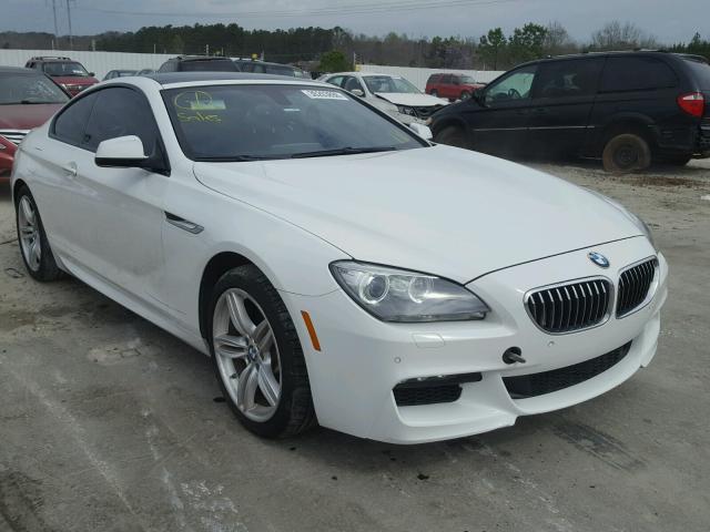 WBALW3C51DC892586 - 2013 BMW 640 I WHITE photo 1