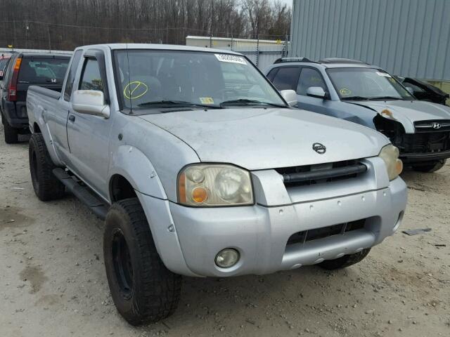 1N6ED26T72C382422 - 2002 NISSAN FRONTIER K SILVER photo 1