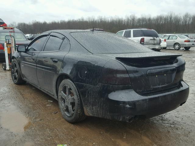 2G2WC58C081106756 - 2008 PONTIAC GRAND PRIX BLACK photo 3