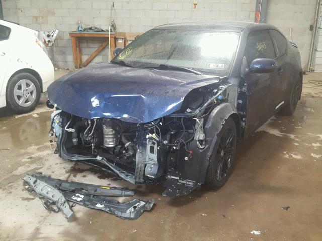 JTKJF5C70C3039711 - 2012 TOYOTA SCION TC 蓝色 照片 2