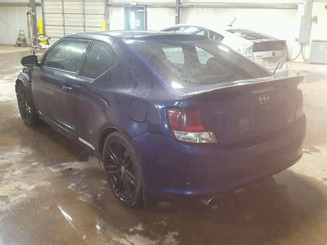 JTKJF5C70C3039711 - 2012 TOYOTA SCION TC 蓝色 照片 3