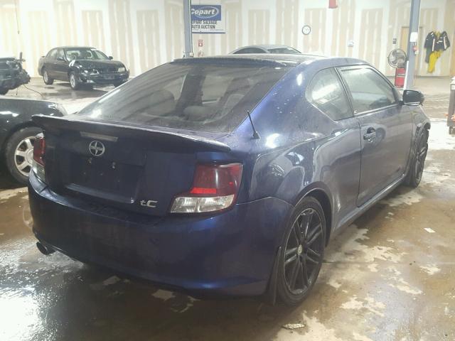 JTKJF5C70C3039711 - 2012 TOYOTA SCION TC 蓝色 照片 4