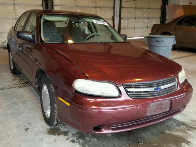 1G1ND52J616212602 - 2001 CHEVROLET MALIBU MAROON photo 1