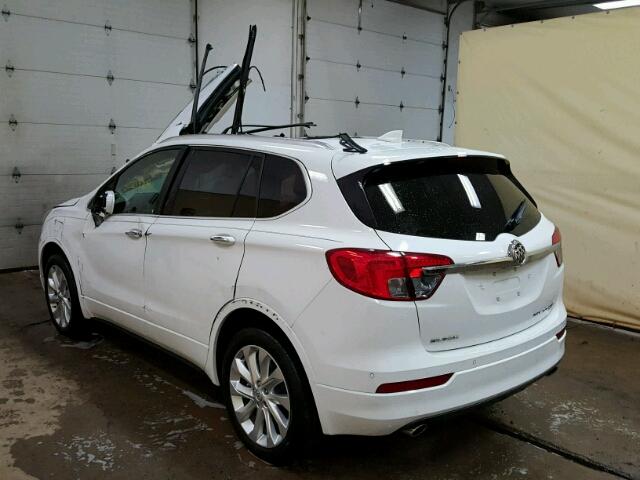 LRBFXESX2HD118874 - 2017 BUICK ENVISION P WHITE photo 3