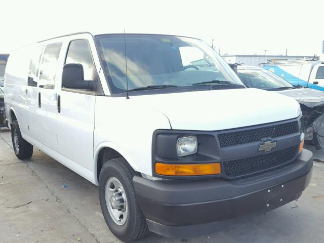 1GCWGBFF7H1238530 - 2017 CHEVROLET EXPRESS G2 WHITE photo 1