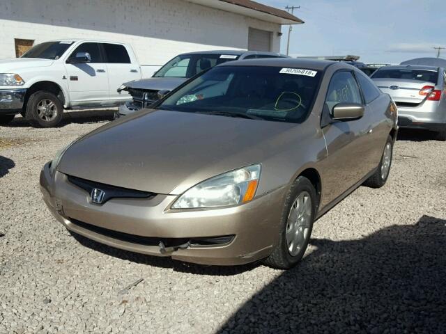 1HGCM82264A008149 - 2004 HONDA ACCORD LX GOLD photo 2