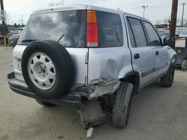 JHLRD2848YC015597 - 2000 HONDA CR-V LX SILVER photo 4