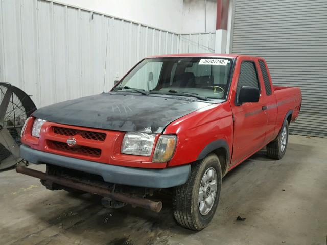 1N6DD26S2WC359171 - 1998 NISSAN FRONTIER K RED photo 2