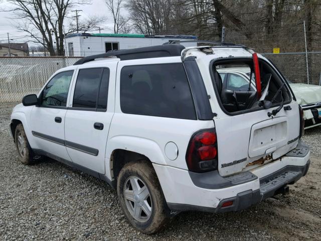 1GNET16S726109557 - 2002 CHEVROLET TRAILBLAZE WHITE photo 3