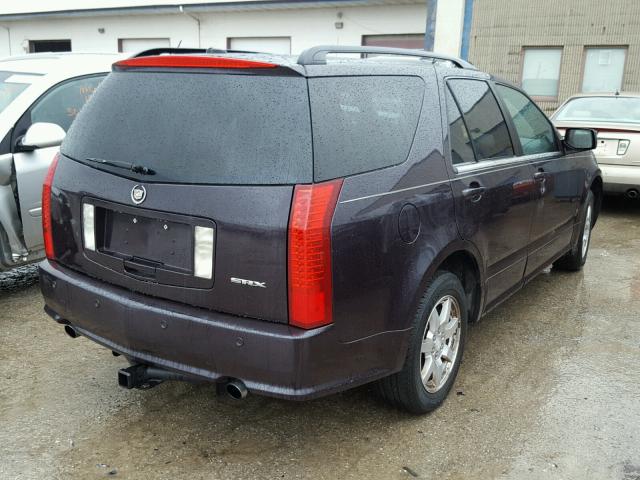 1GYEE637760135403 - 2006 CADILLAC SRX PURPLE photo 4