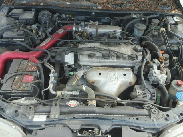 1HGCD7169VA010817 - 1997 HONDA ACCORD EX GREEN photo 7