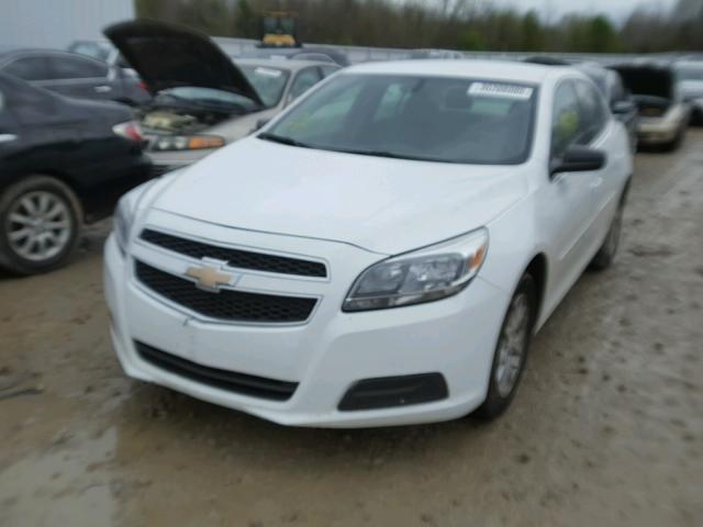 1G11A5SA6DF272729 - 2013 CHEVROLET MALIBU LS WHITE photo 2