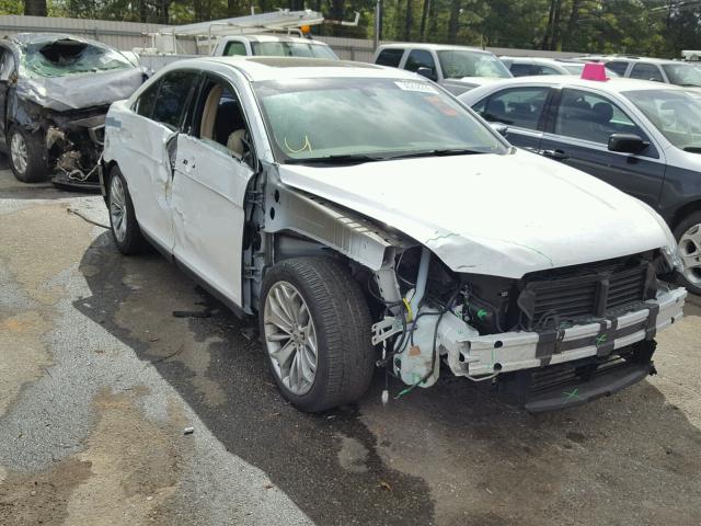 1FAHP2F89DG163868 - 2013 FORD TAURUS LIM WHITE photo 1