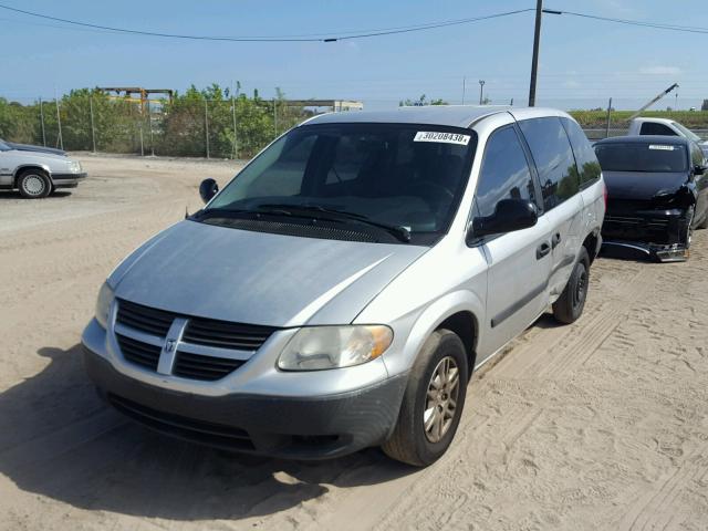 1D4GP25B96B512629 - 2006 DODGE CARAVAN SE SILVER photo 2