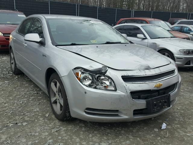 1G1ZF5EZ0AF154046 - 2010 CHEVROLET MALIBU HYB SILVER photo 1