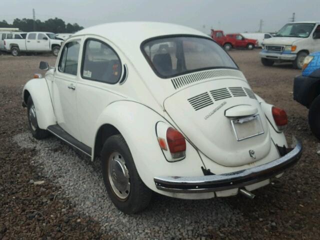 1122500931 - 1972 VOLKSWAGEN BEETLE WHITE photo 3