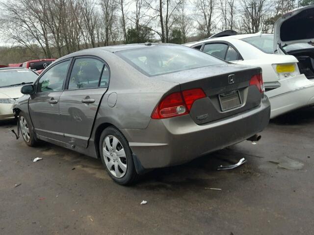 1HGFA16918L026623 - 2008 HONDA CIVIC EXL Boz foto 3