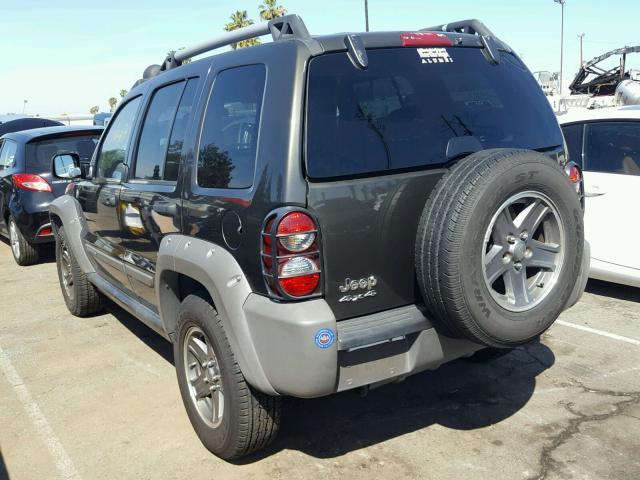 1J4GL38K65W575604 - 2005 JEEP LIBERTY RE GRAY photo 3