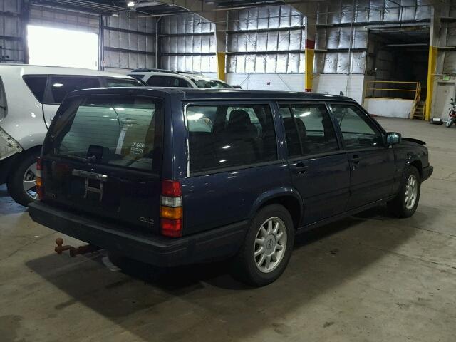 YV1JW8702R0103807 - 1994 VOLVO 940 BLUE photo 4