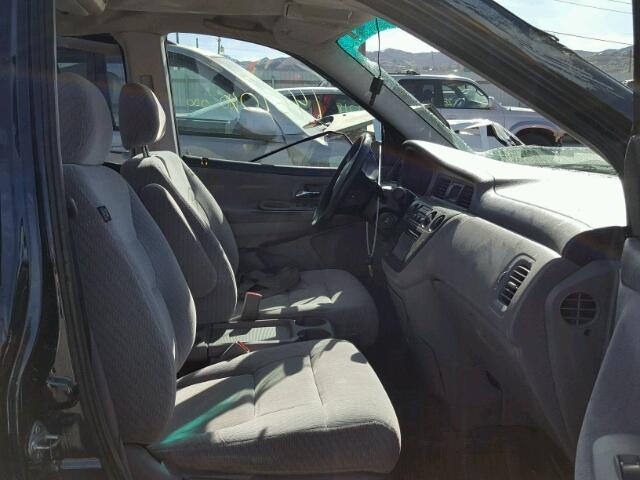 5FNRL18544B105393 - 2004 HONDA ODYSSEY LX BLUE photo 5