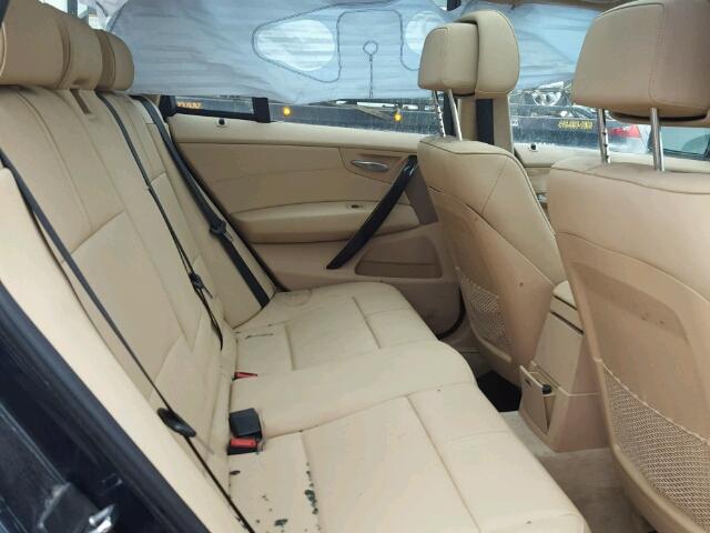 WBXPC93408WJ06808 - 2008 BMW X3 3.0SI BLUE photo 6