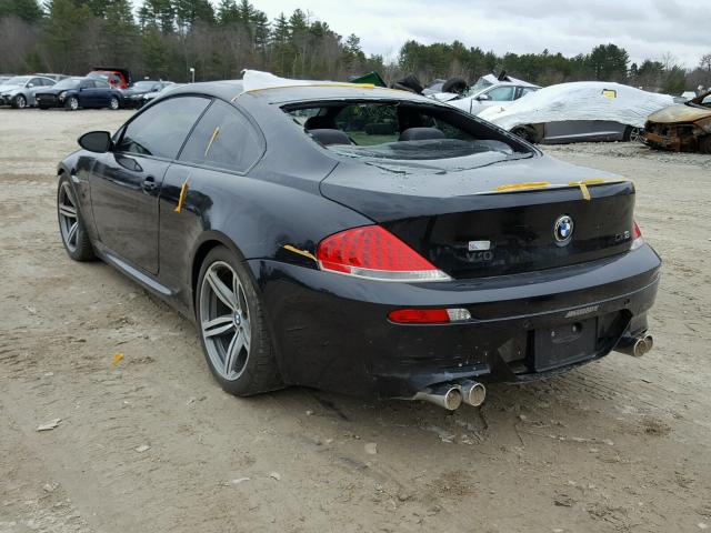 WBSEH93466B797717 - 2006 BMW M6 GRAY photo 3