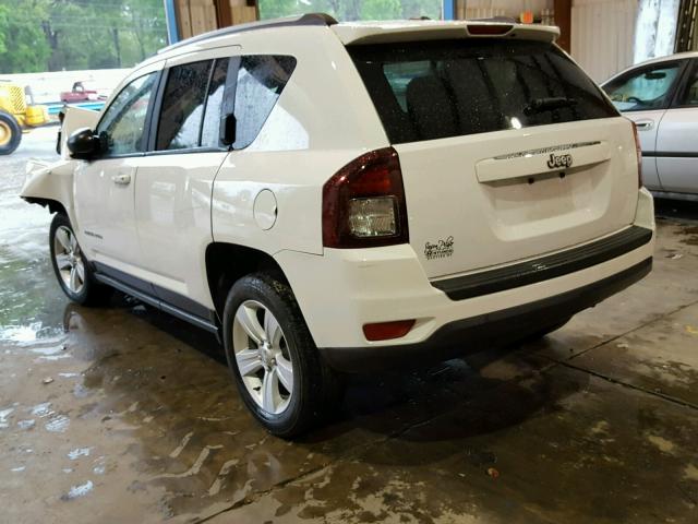 1C4NJCBA5GD518716 - 2016 JEEP COMPASS SP WHITE photo 3